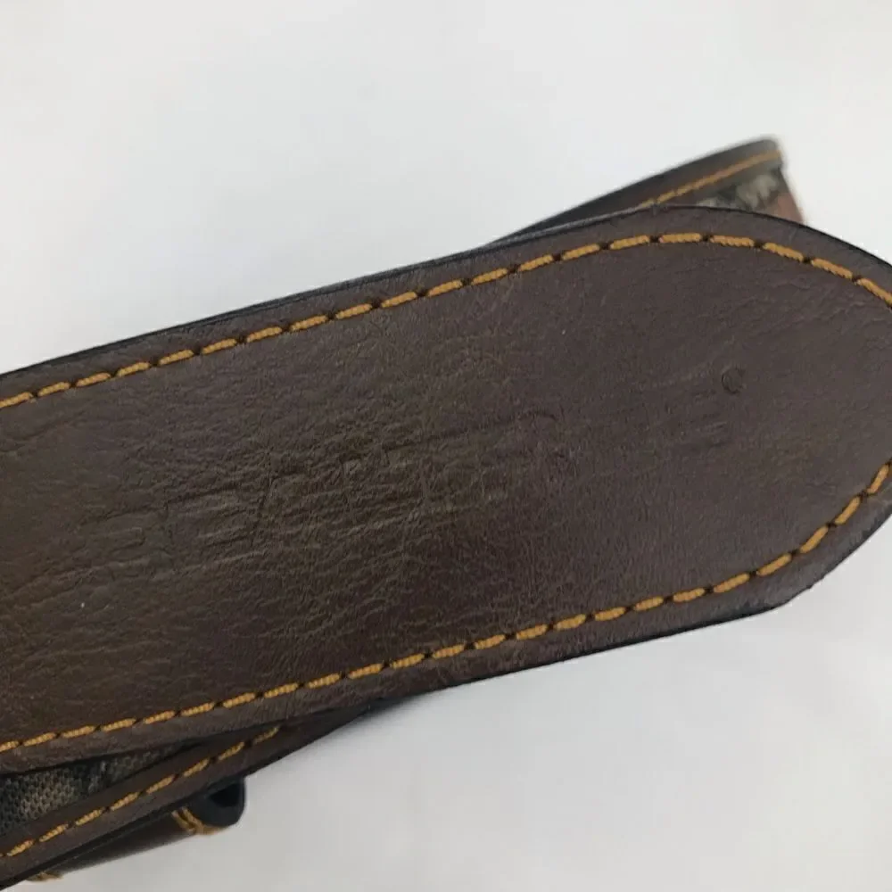 Realtree Brown Leather Camo Print Sportsman Belt NEW